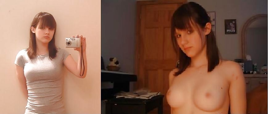 Porn Pics Real Dressed and Undressed Cuties 3