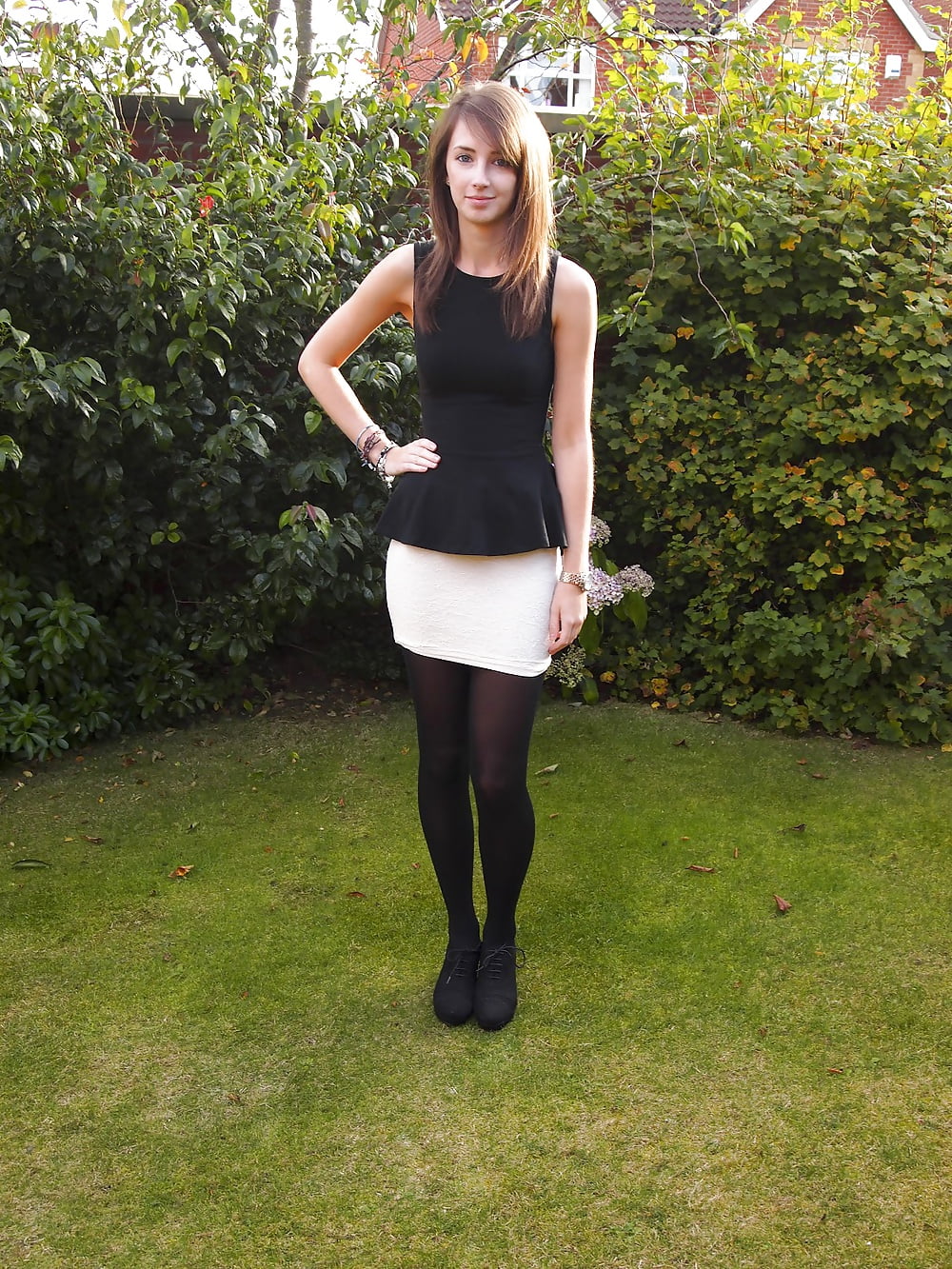 Porn Pics Pantyhose Brit Teen
