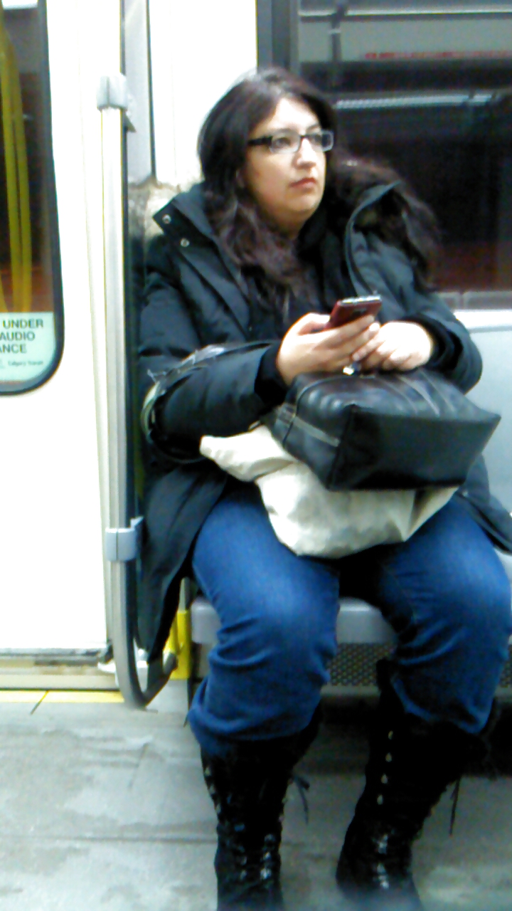 Porn Pics Voyeur - lovely ladies of public transit