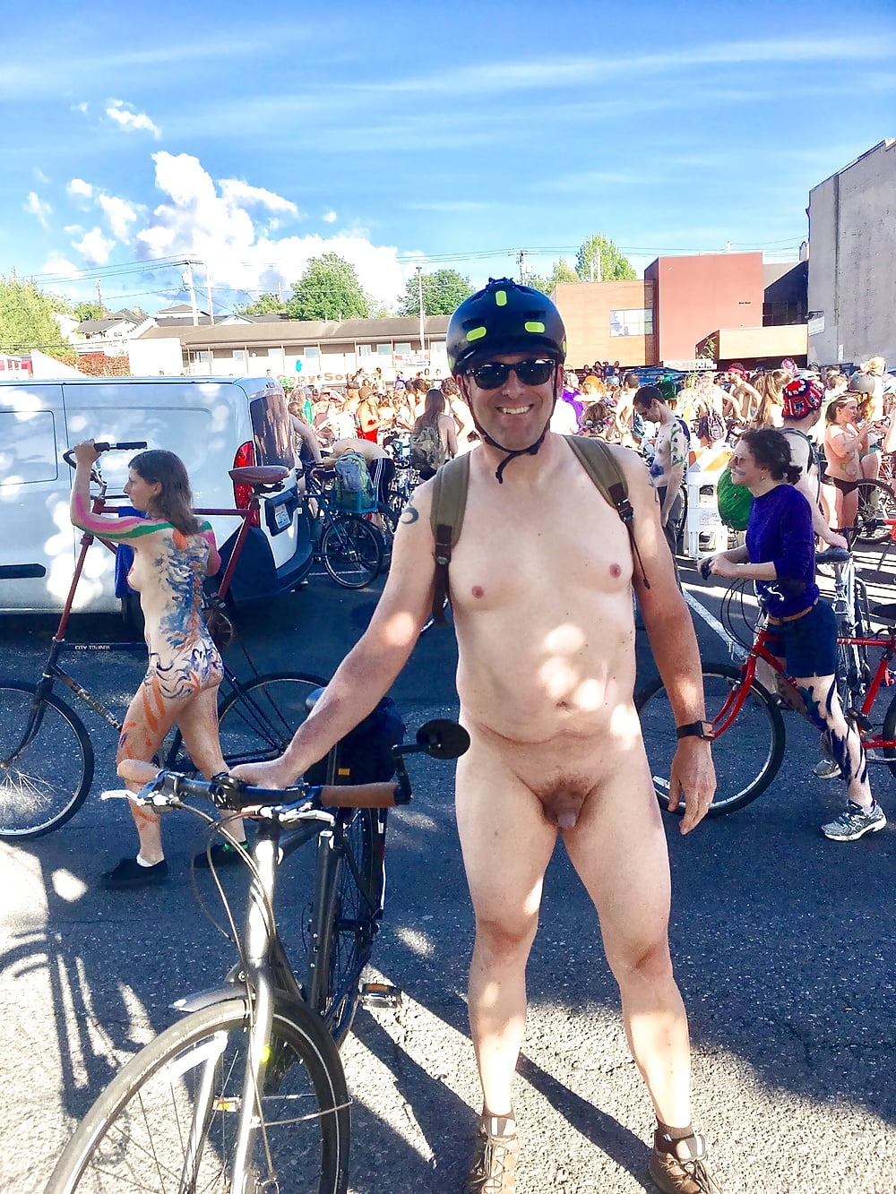 Porn Pics World Naked Bike Ride