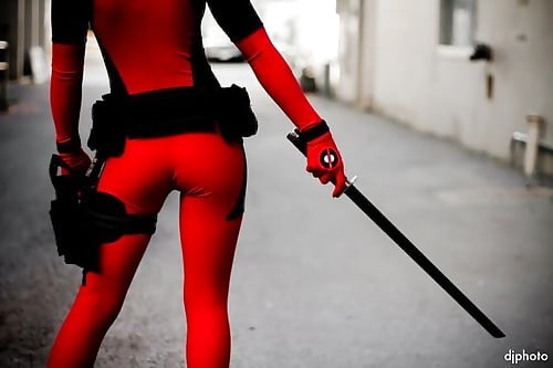 Porn Pics Lady Deadpool Cosplay