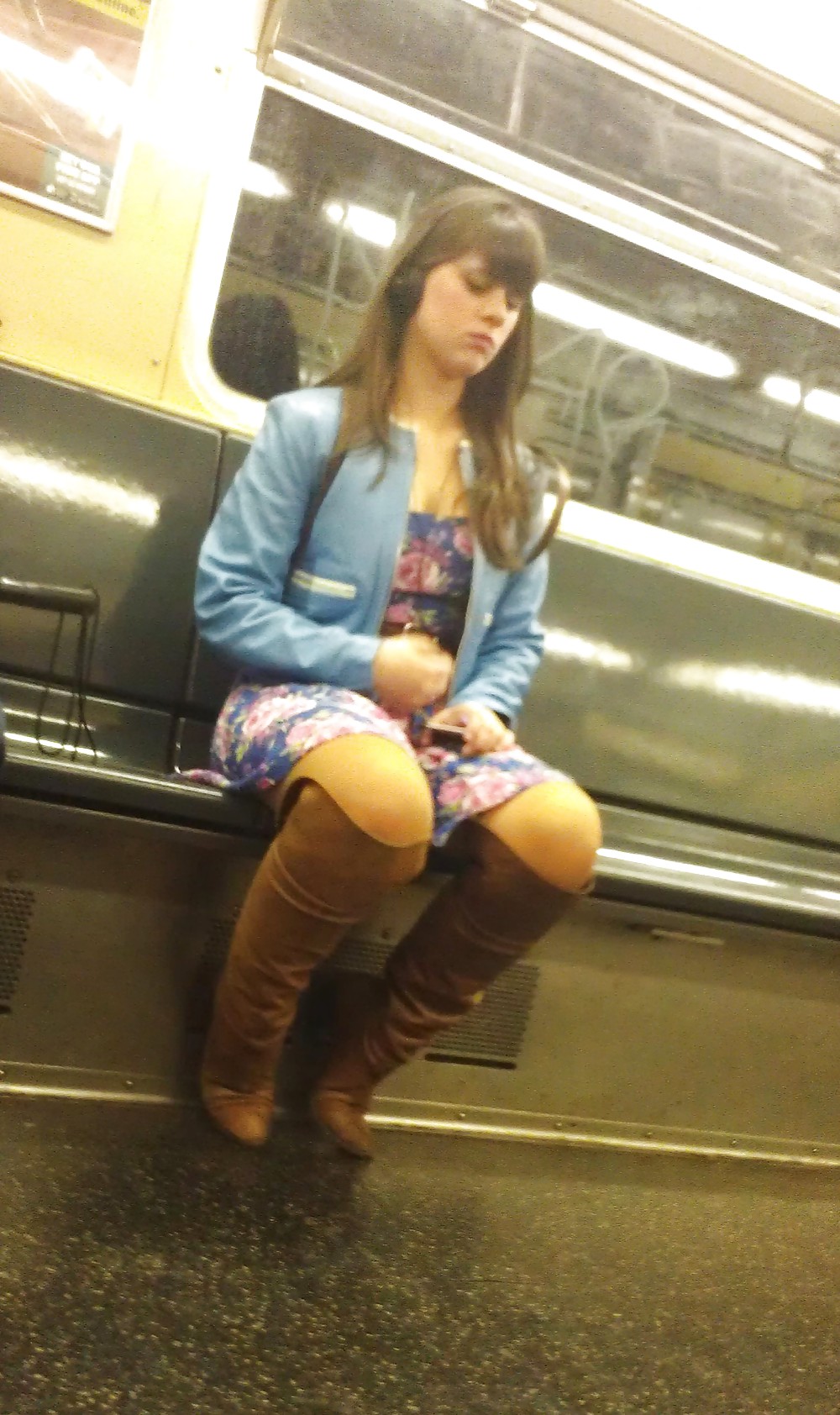 Porn Pics New York Subway Girls 173
