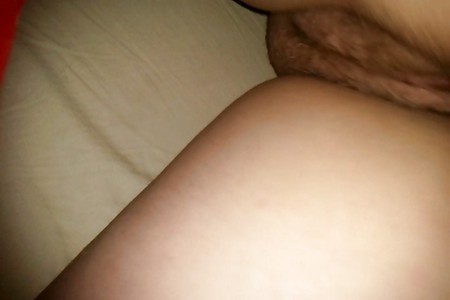 my wife in bed