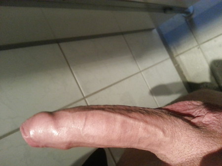 Hard and smooth cock