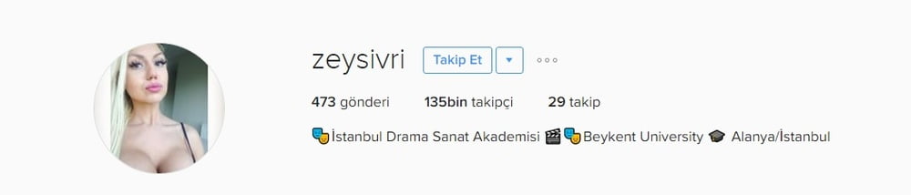 Turkish instagrammer blonde babe zeynepsivri - arsivizm - 16 Photos 