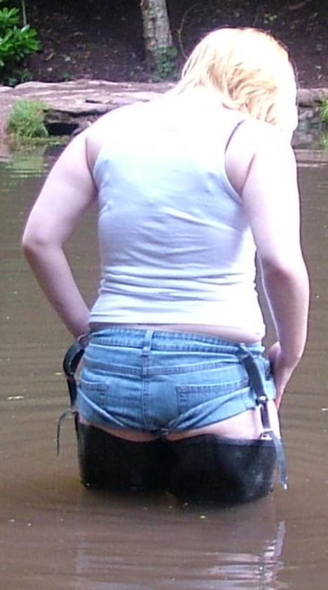 Ladies in waders ready to get wet - 72 Photos 