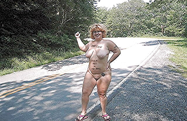 Porn Pics a fat cow for humiliate