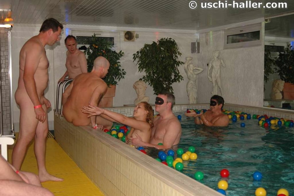 Gangbang & pool party in Maintal (germany) - part 1 - 81 Pics 