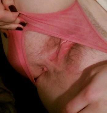 Porn Pics Pink panties, pink pussy and tight pink asshole