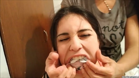 gagged with   socks and clear tape gag selfgags         