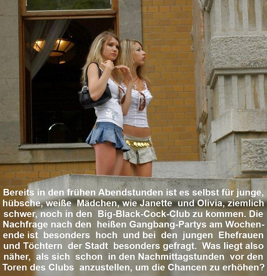 Porn Pics German Captions -Traeume weisser Frauen 17 dt.