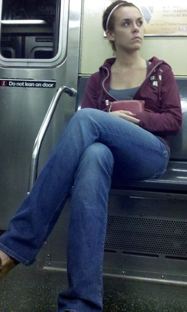 New York Subway Girls 86