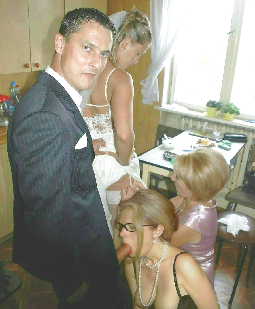 Porn Pics Brides, wedding dress. Some before and after shots.