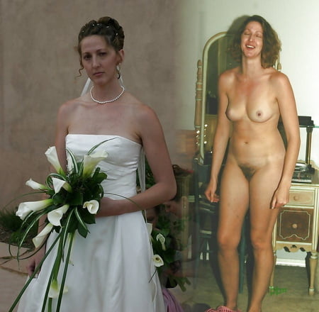 brides dressed and naked         