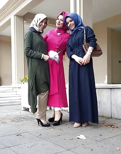 See And Save As Turkish Hijab Nylon Feet High Heels Sexy