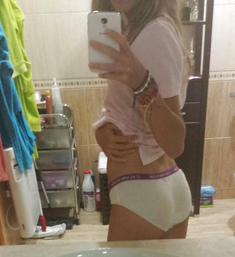 Porn Pics Skinny Teen Strips Showing Her Bush