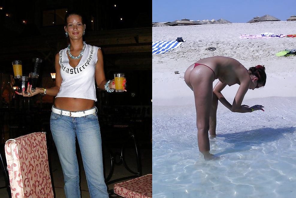 Porn Pics Before after 341 (Beach special).
