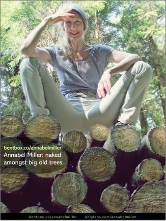 annabel miller naked amongst big old trees         