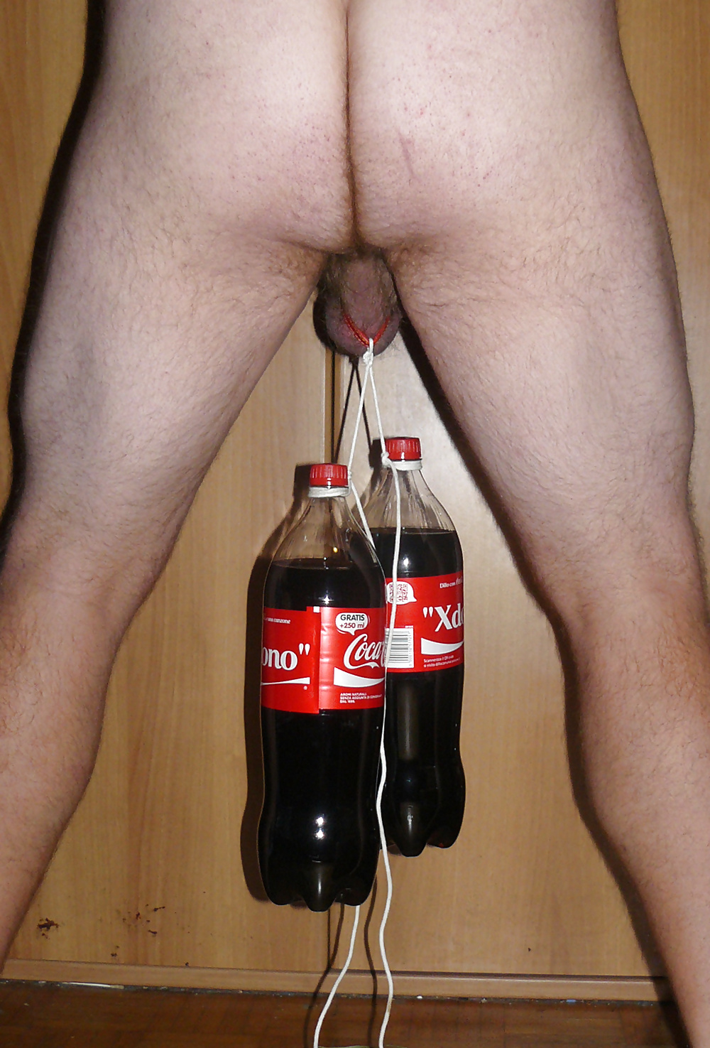 Porn Pics cbt with coca cola bottle