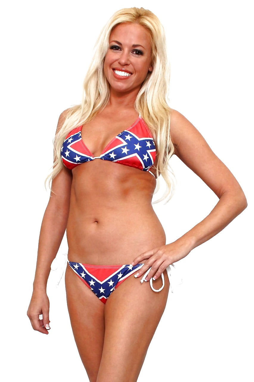 Girls In Confederate Bikinis