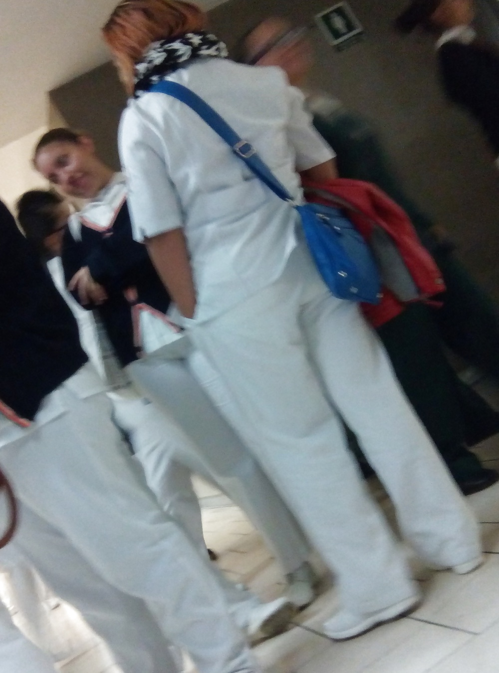 Porn Pics Nurse VPL Camel toe