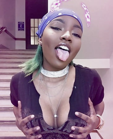 Ebony teen thot