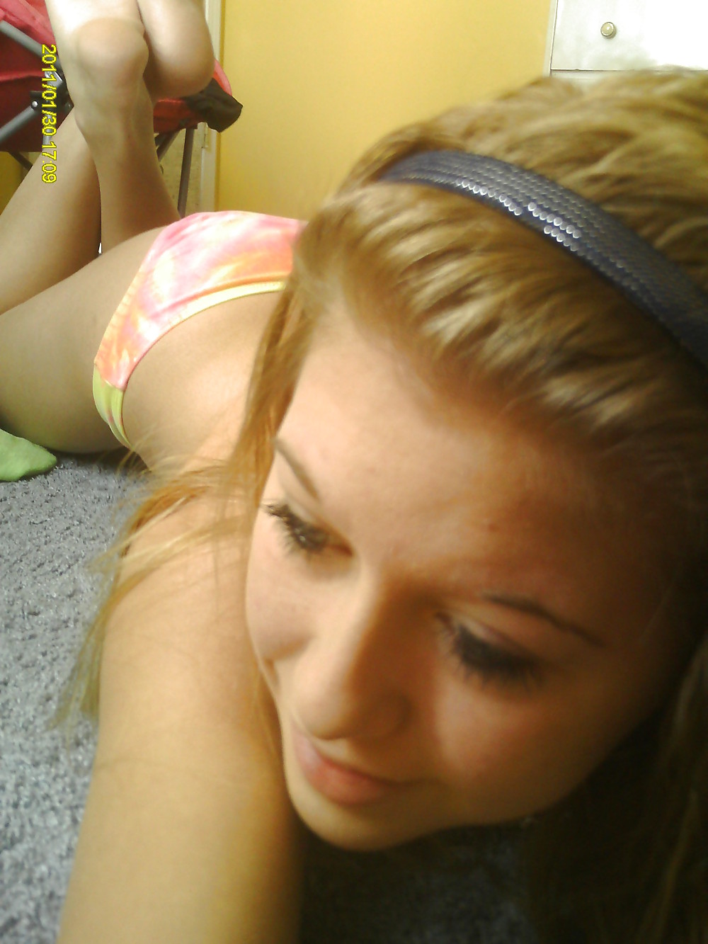 Porn Pics amazing blond selfshots