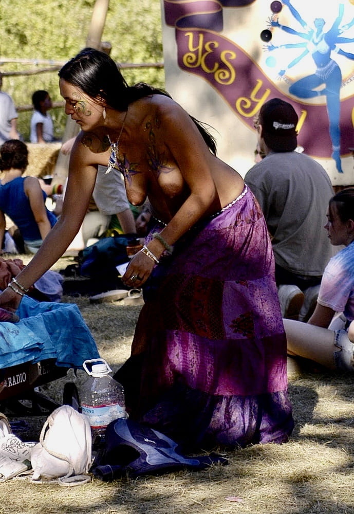See And Save As Sexy Floppy Tit Native American Milf At Festiva