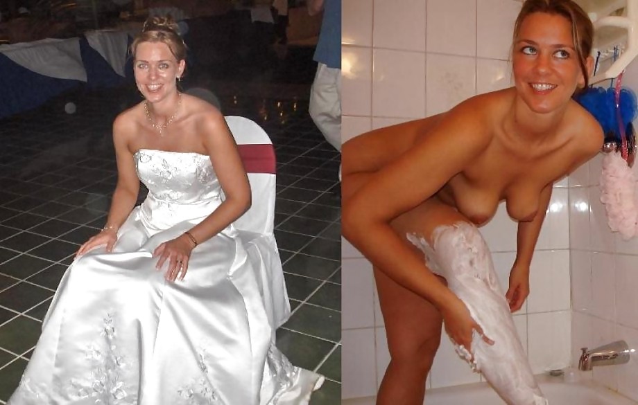 Porn Pics BRIDES DRESSED & UNDRESSED