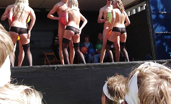 Porn Pics 32-Teens initiation scandinavian nude public