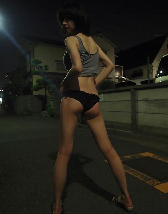 Porn Pics Japanese amateur outdoor 077