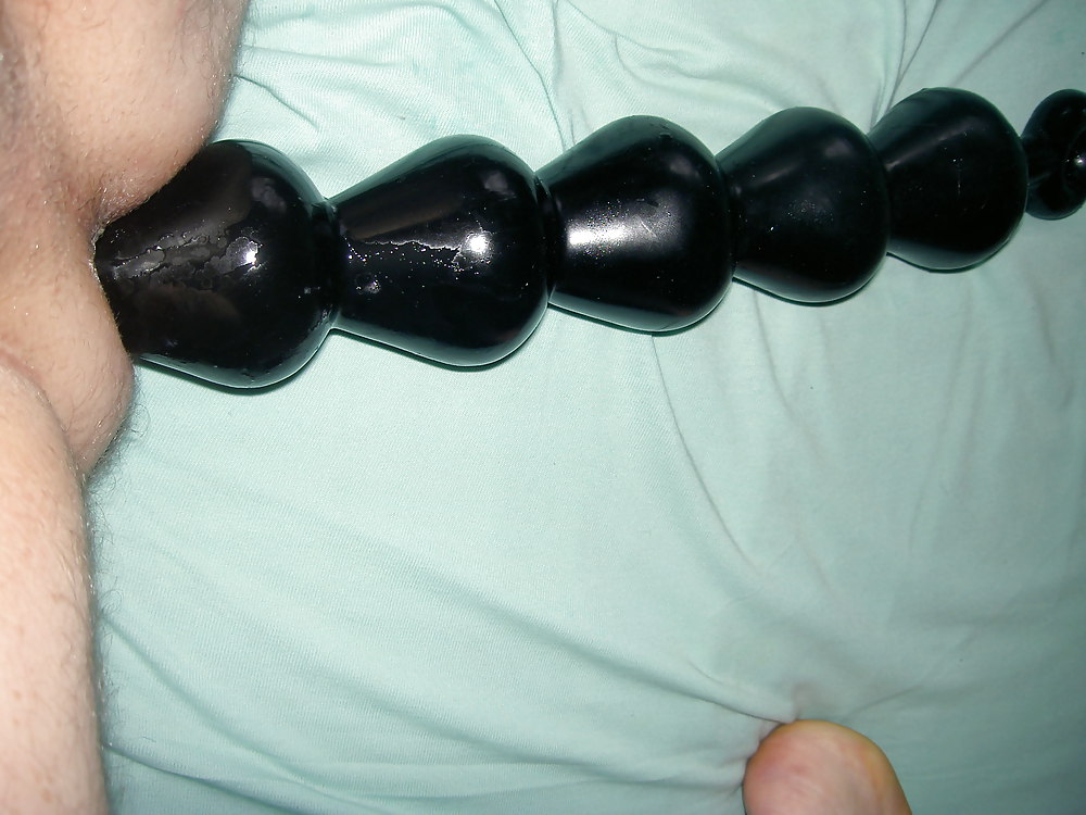 Porn Pics Just playing with a dildo chain link