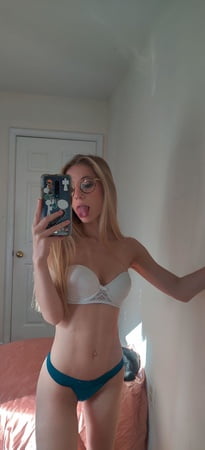 blonde teen cutie         