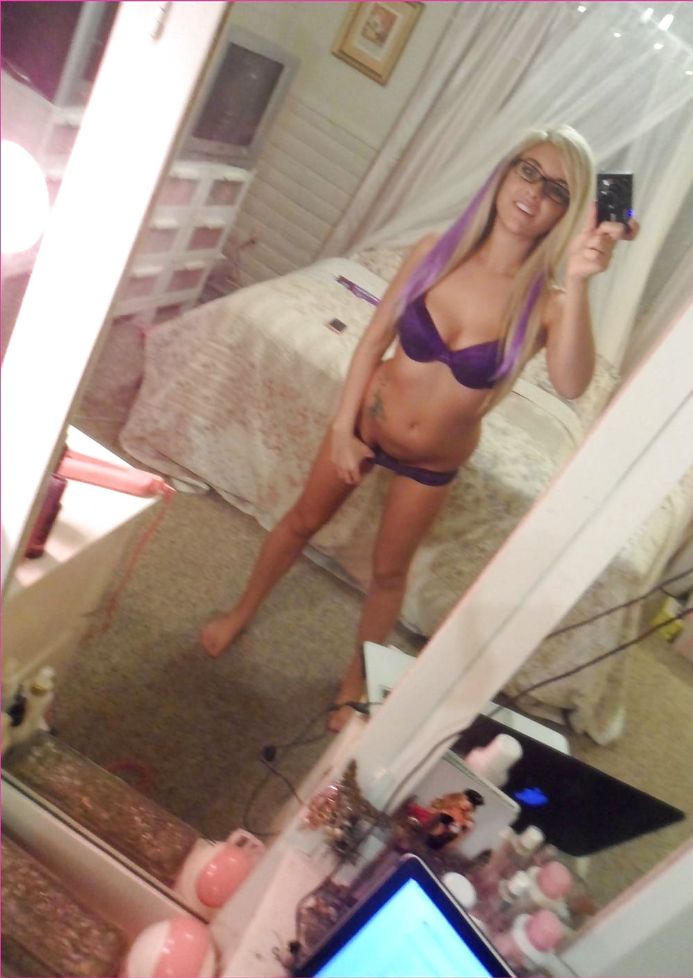 Porn Pics Blonde Nerd Teen Hottie