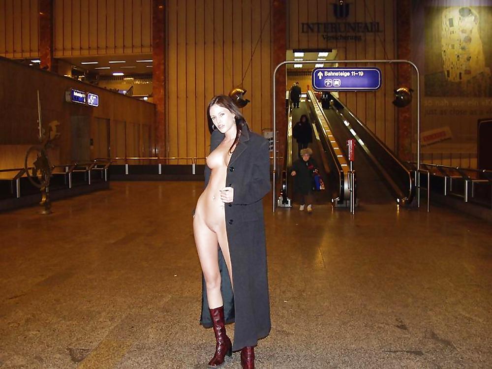 Porn Pics FLASHING IN PUBLIC - TERESA