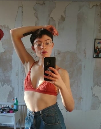 stupid feminist whore exposed herself         