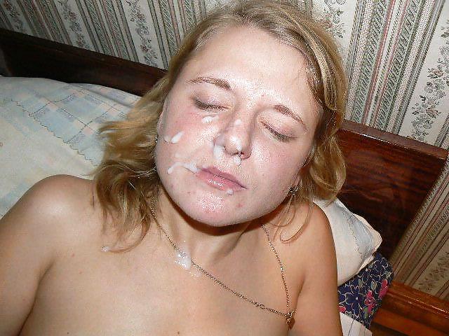 Porn Pics JIZZ ON HER FACE I