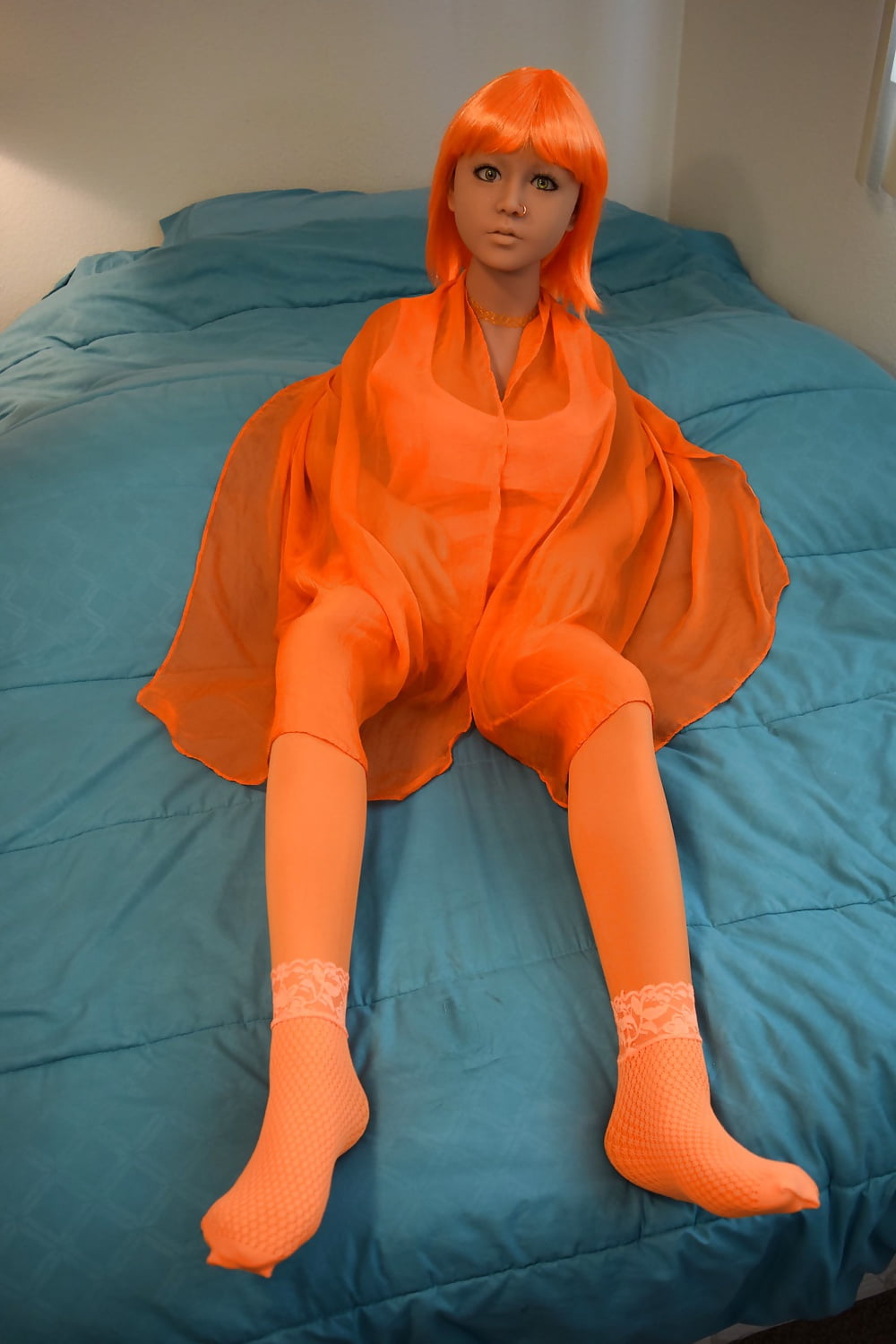 Porn Pics Nina's orange paradise