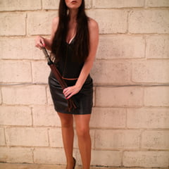 XXX See and Save As mistress lady julina wears leather skirt and pantyhose porn pict naked pictures thumbnail