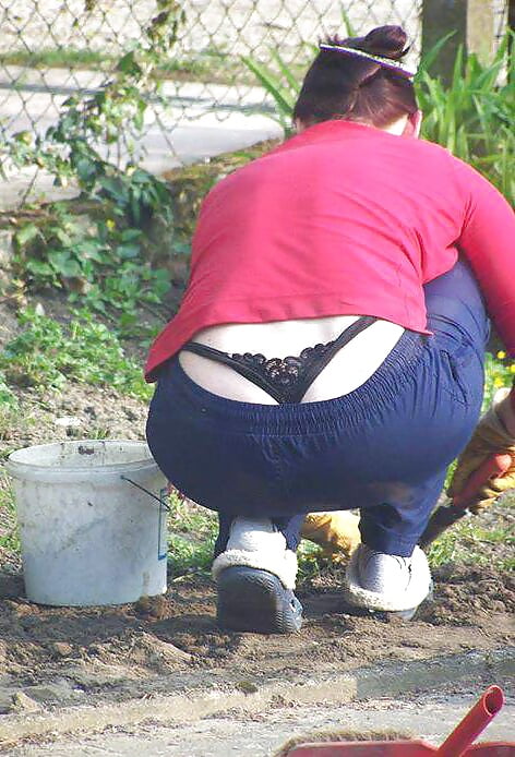 Porn Pics Oops thong