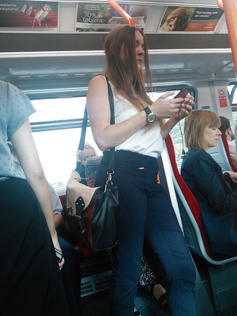 Londonperv's Candids 2014 - Train Perving vol 1