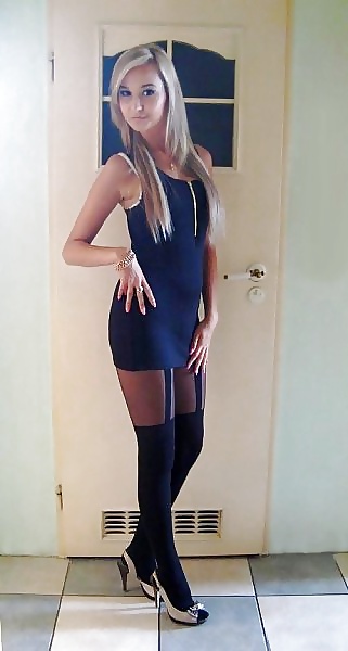 Porn Pics MY Sexy WIFE DRESSES as a SLUT, Beautiful Fuck Slut 01 q27