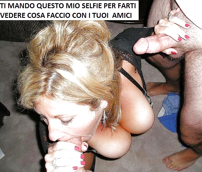 Porn Pics CAPTION CUCKOLD ITALIANI 15