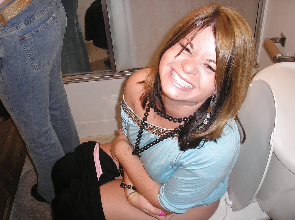 Porn Pics Meanwhile, in the bathroom....