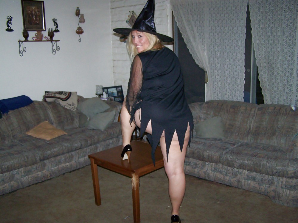 Porn Pics Wife on Halloween