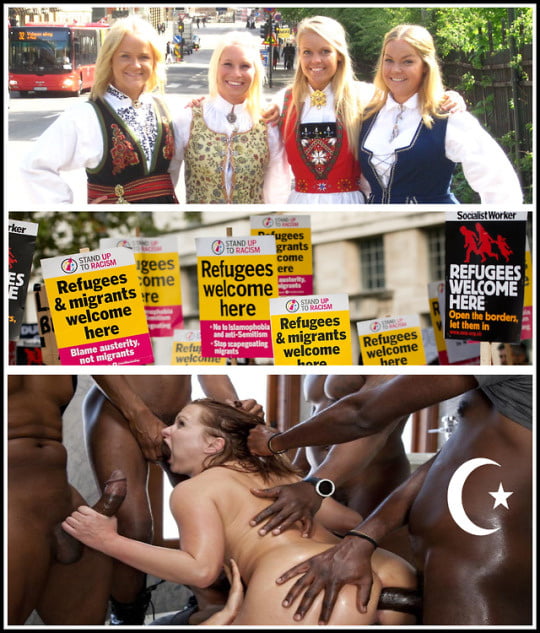 Welcoming Refugees Germany Porn Sex Picture.