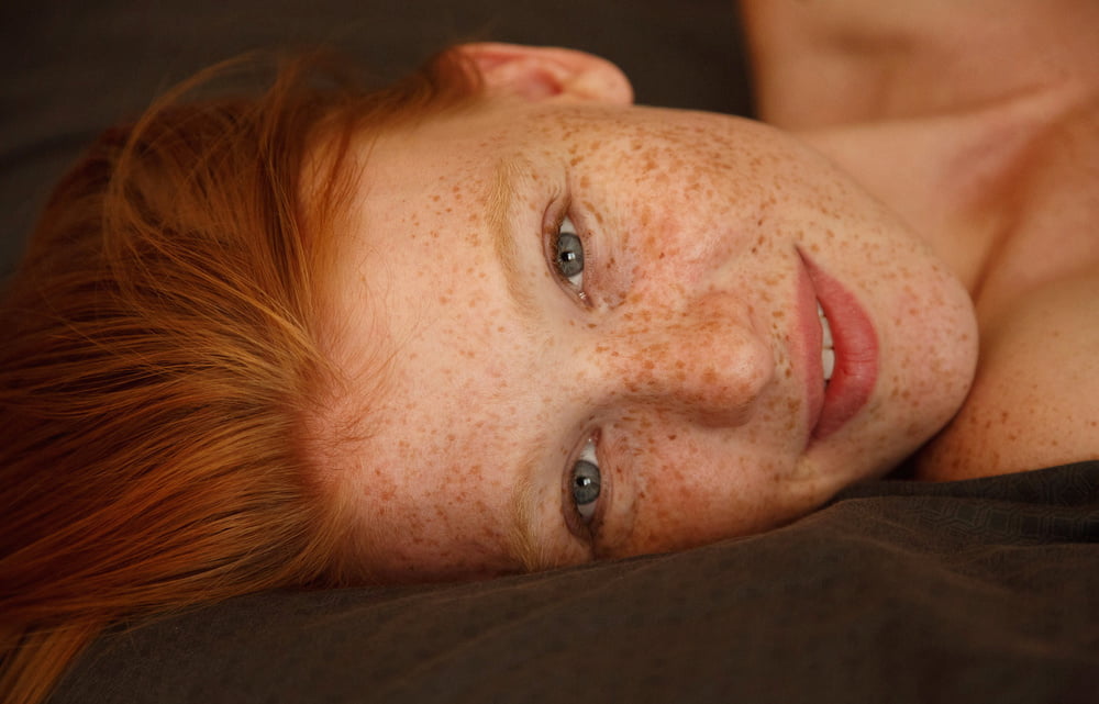 Messy sexy freckles domina