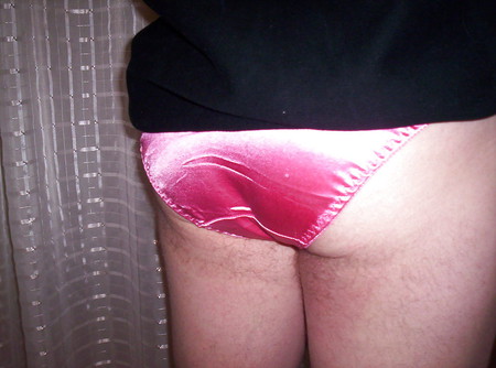 fuck me in these satin panties
