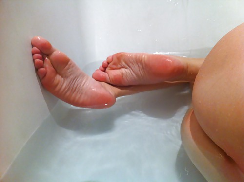 Porn Pics my wet feet again (a request)