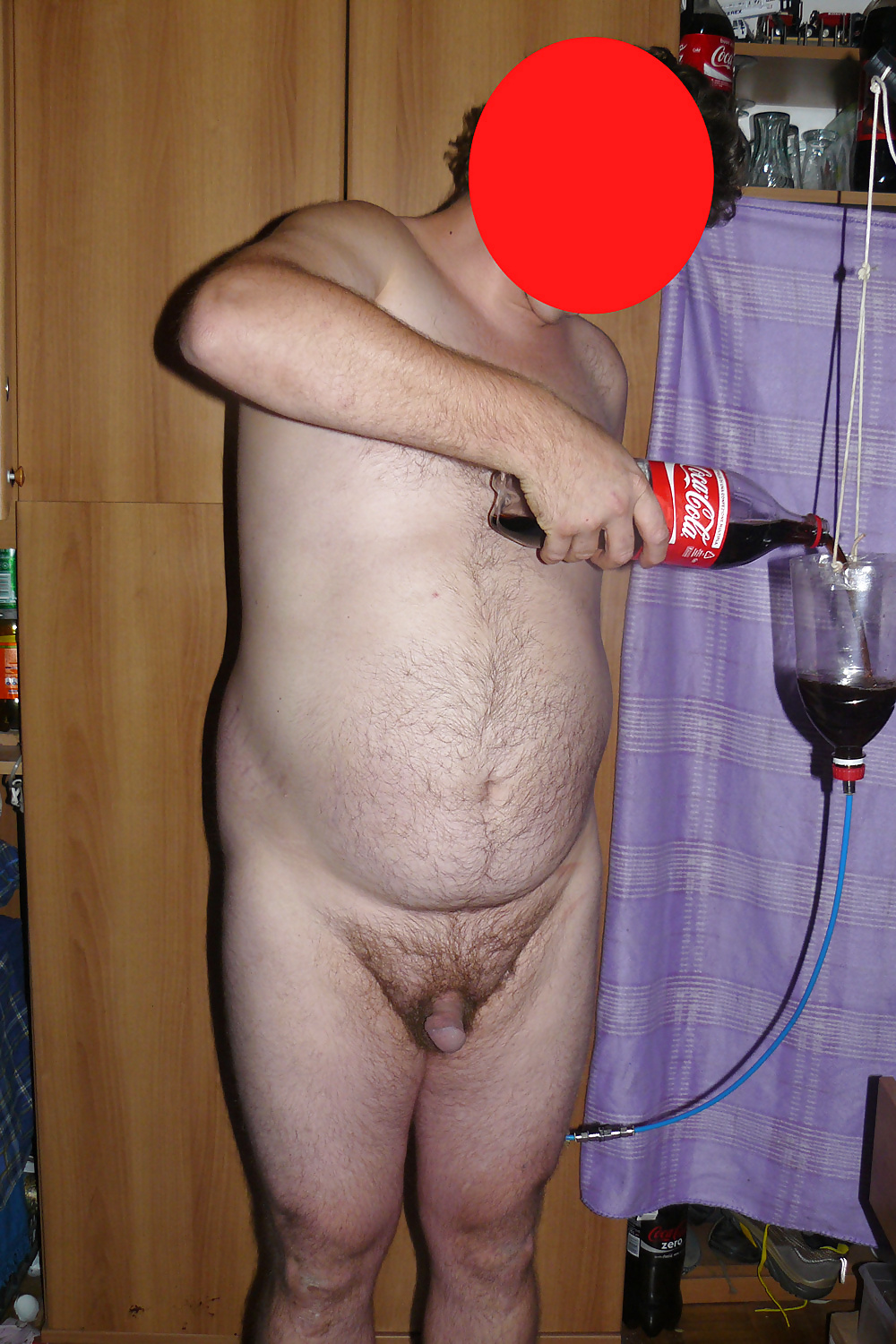 Porn Pics enema 1,5L coca cola